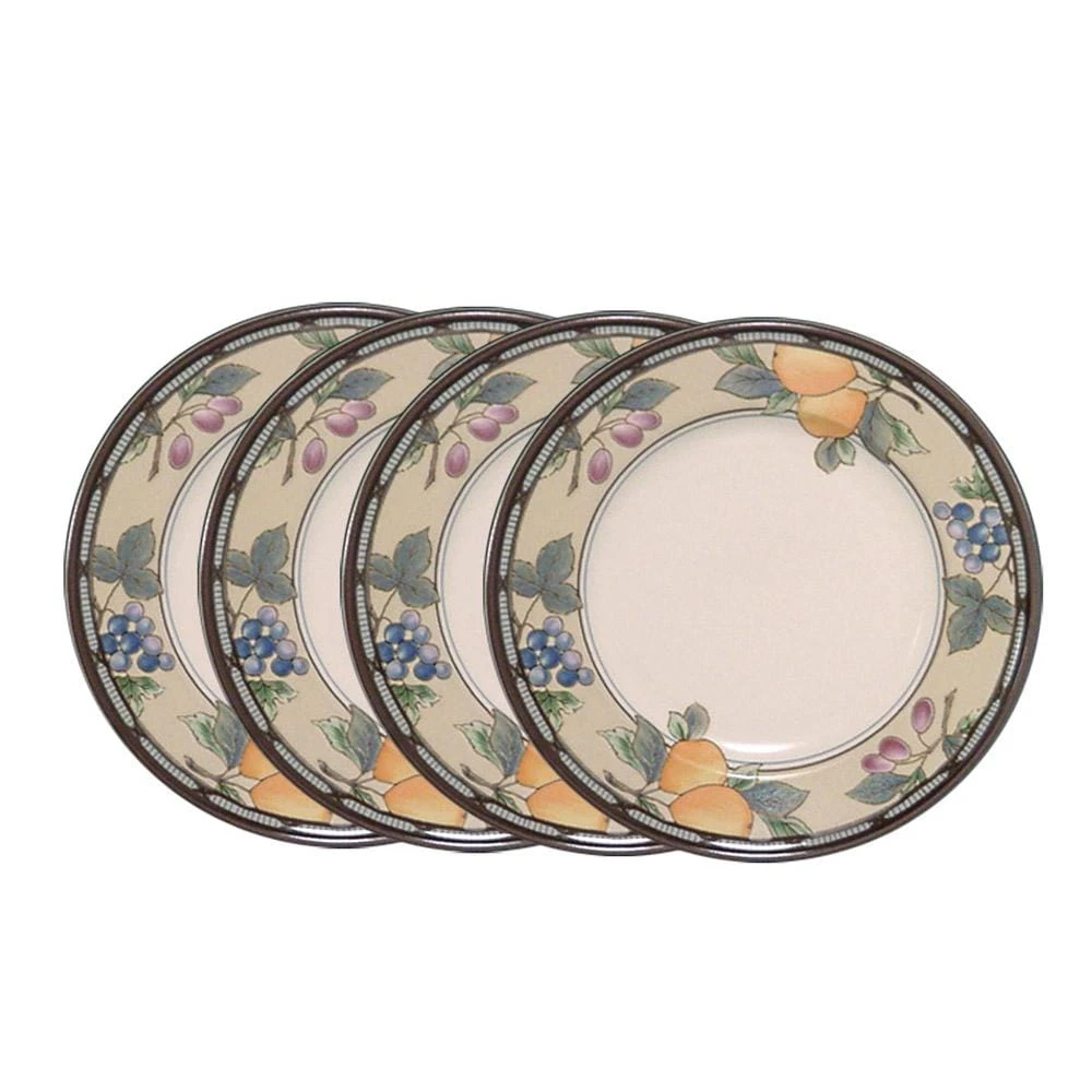 MIKASA Garden Harvest® Bread And Butter Plates, Set Of 4 1 MIKASA Garden Harvest® Bread And Butter Plates, Set Of 4