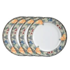 MIKASA Garden Harvest® Set Of 4 Dinner Plates