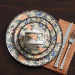 MIKASA Garden Harvest® Set Of 4 Salad Plates -Mikasa garden harvest set of 4 salad plates K4CAC29 202 3