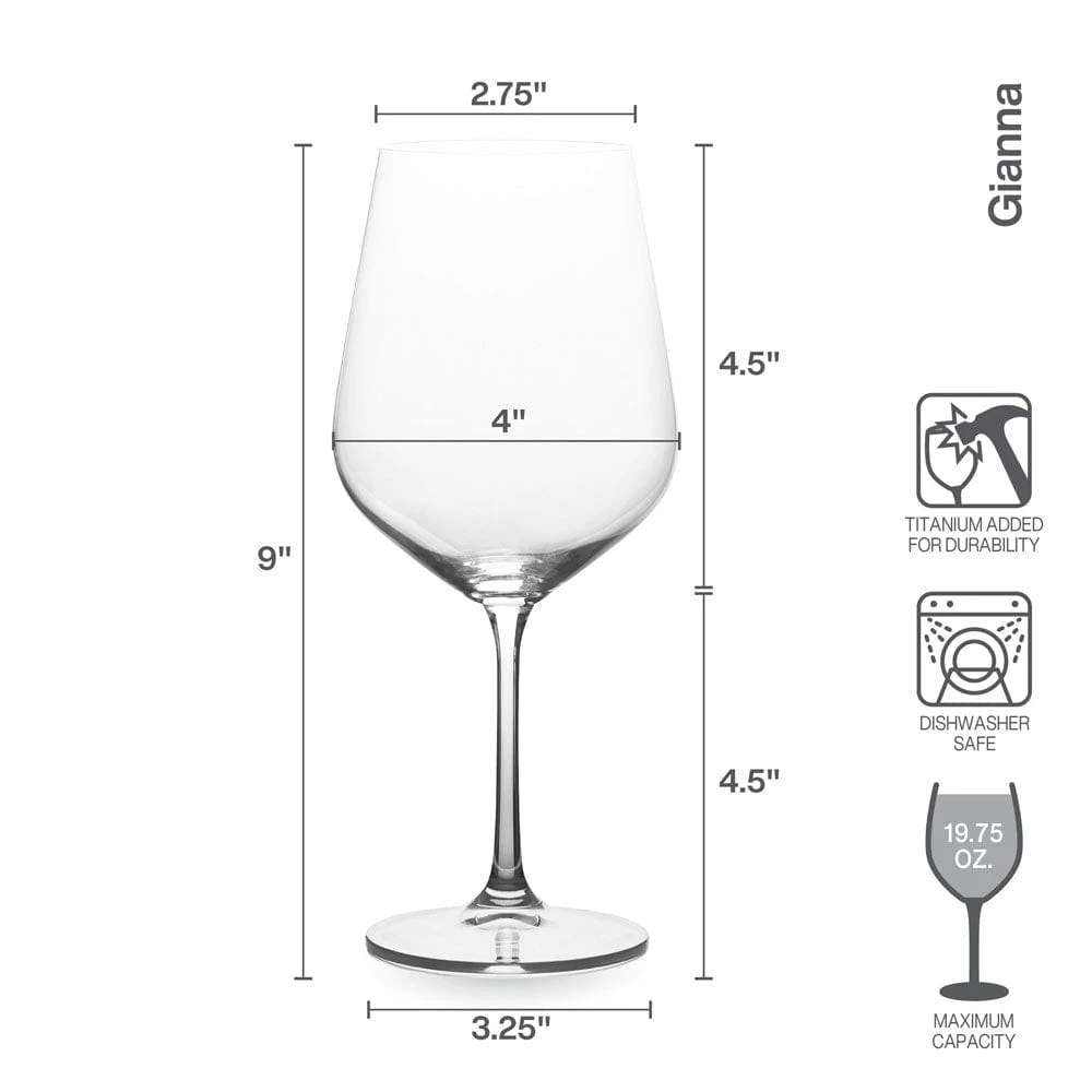 MIKASA Gianna Ombre Sage Set Of 4 Red Wine Glasses 3 MIKASA Gianna Ombre Sage Set Of 4 Red Wine Glasses - Image 3