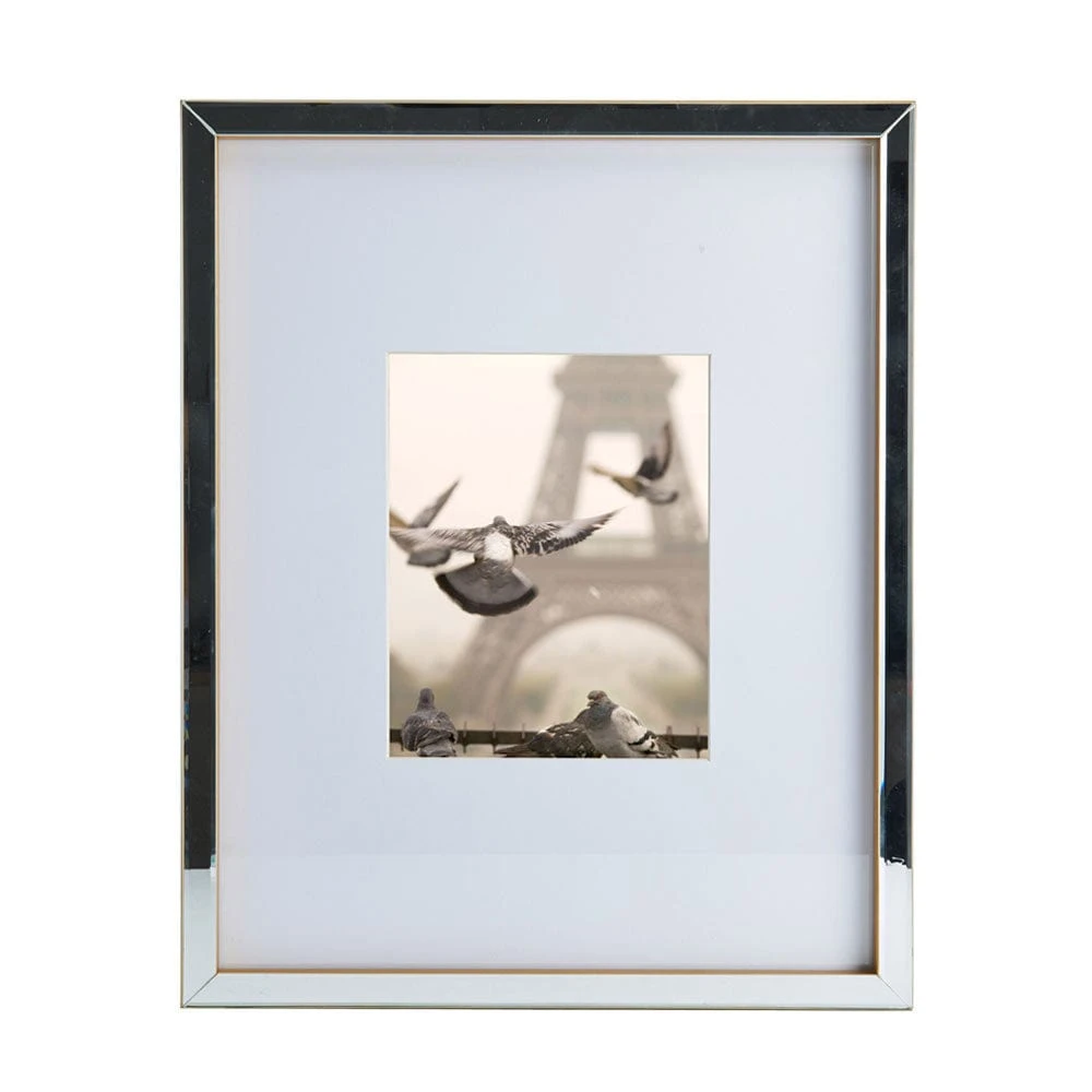 MIKASA Gold Mirror 16 X 20 Gallery Frame, Matted To 8 X 10 1 MIKASA Gold Mirror 16 X 20 Gallery Frame, Matted To 8 X 10
