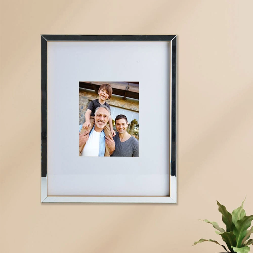 MIKASA Gold Mirror 16 X 20 Gallery Frame, Matted To 8 X 10 2 MIKASA Gold Mirror 16 X 20 Gallery Frame, Matted To 8 X 10 - Image 2