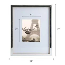 MIKASA Gold Mirror 16 X 20 Gallery Frame, Matted To 8 X 10 10 MIKASA Gold Mirror 16 X 20 Gallery Frame, Matted To 8 X 10 -Mikasa gold mirror 17 x 21 gallery frame matted 8 x 10 5256439 5