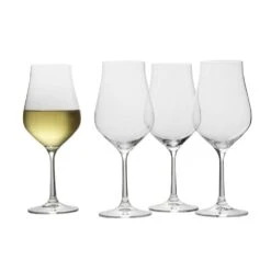 MIKASA Grace Set Of 4 White Wine Glasses
