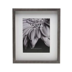 MIKASA Gray 12 X 14 Gallery Frame, Matted To 8 X 10