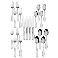 MIKASA Hamilton 20 Piece Flatware Set -Mikasa hamilton 20 piece flatware set 5112644 5