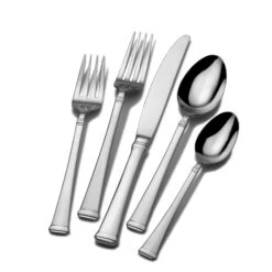 MIKASA Harmony 65 Piece Flatware Set, Service For 12