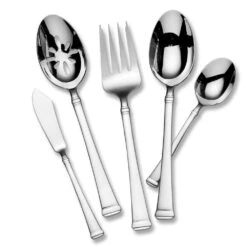 MIKASA Harmony 65 Piece Flatware Set, Service For 12 -Mikasa harmony 65 piece flatware set service for 12 5060761 6