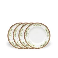 MIKASA Holiday Traditions Set Of 4 Salad Plates
