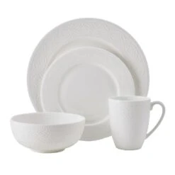 MIKASA Indira 16 Piece Dinnerware Set, Service For 4 -Mikasa indira 16 piece dinnerware set service for 4 5280363 5