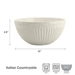 MIKASA Italian Countryside® 10 Inch Serve Bowl -Mikasa italian countryside 10 inch serve bowl 5085633 4