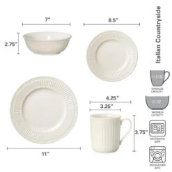 MIKASA Italian Countryside® 16 Piece Dinnerware Set, Service For 4 -Mikasa italian countryside 16 piece dinnerware set service for 4 5185369 4
