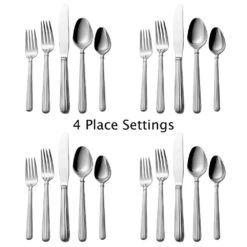 MIKASA Italian Countryside® 20 Piece Flatware Set, Service For 4 -Mikasa italian countryside 20 piece flatware set service for 4 5100239 3