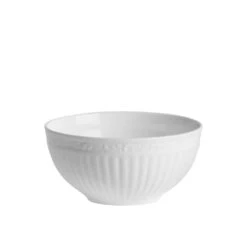 MIKASA Italian Countryside White Bone China Fruit Bowl