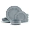 MIKASA Jensen 12 Piece Dinnerware Set, Service For 4