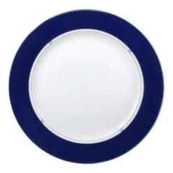 MIKASA Jet Set Blue Accent Dinner Plate