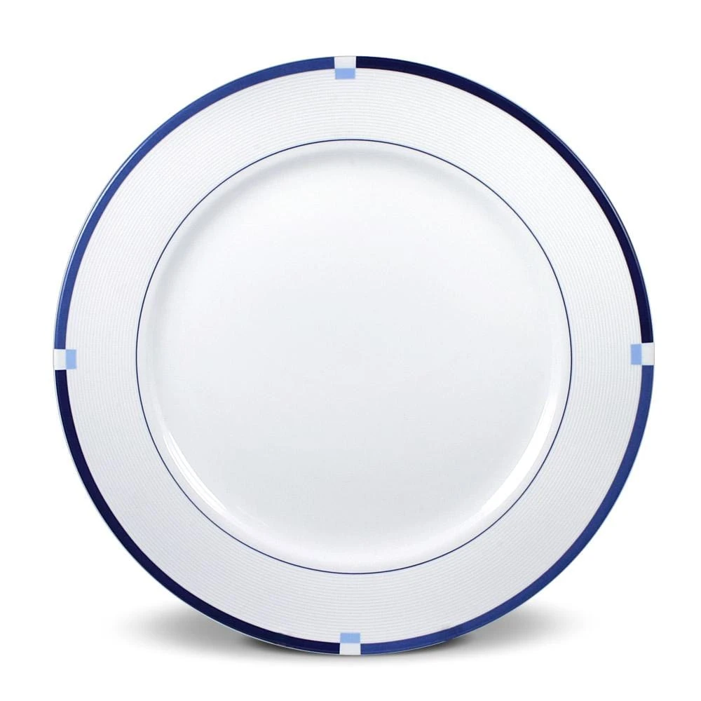 MIKASA Jet Set Blue Dinner Plate 1 MIKASA Jet Set Blue Dinner Plate