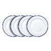 MIKASA Jet Set Blue Set Of 4 Salad Plates