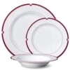 MIKASA Jet Set Red Dinnerware Set