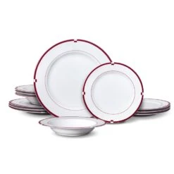 MIKASA Jet Set Red Dinnerware Set -Mikasa jet set red dinnerware set 5300985 3