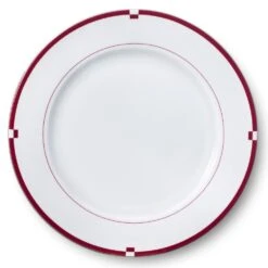 MIKASA Jet Set Red Set Of 4 Dinner Plates -Mikasa jet set red set of 4 dinner plates K45300995 3