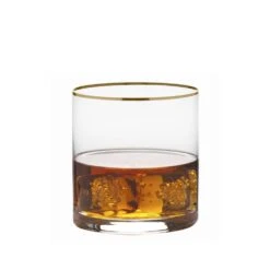 MIKASA Julie Gold Set Of 4 Double Old Fashioned Whiskey Glasses 6 MIKASA Julie Gold Set Of 4 Double Old Fashioned Whiskey Glasses -Mikasa julie gold set of 4 double old fashioned whiskey glasses 5289860 3