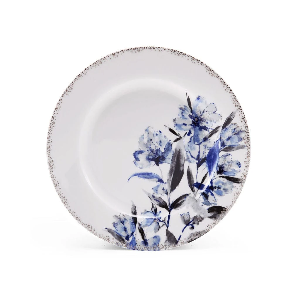 MIKASA Kaia Platinum Set Of 4 Salad Plates 4 MIKASA Kaia Platinum Set Of 4 Salad Plates - Image 4