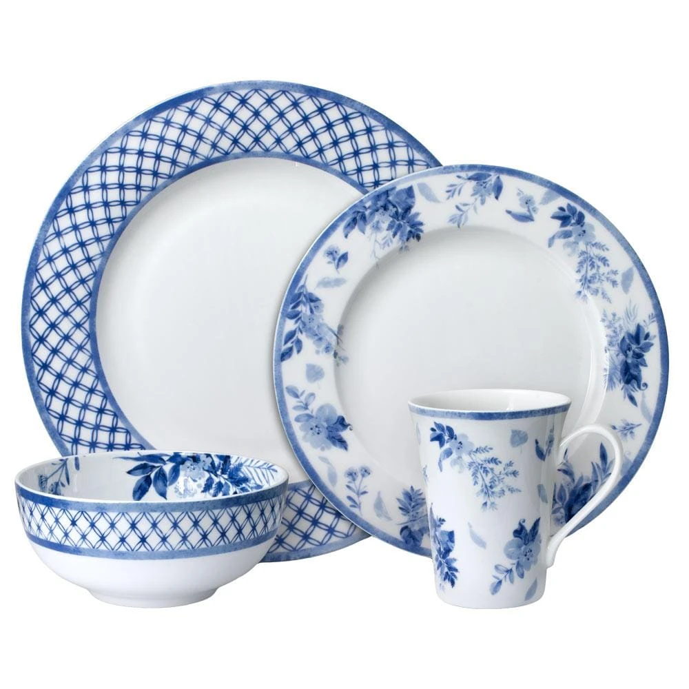 MIKASA Kiley 16 Piece Dinnerware Set, Service For 4 4 MIKASA Kiley 16 Piece Dinnerware Set, Service For 4 - Image 4