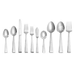 MIKASA Kyler 65 Piece Flatware Set, Service For 12 -Mikasa kyler 65 piece flatware set service for 12 5154353 4