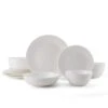 MIKASA Loria 16 Piece Dinnerware Set With Pasta Bowl, Service For 4