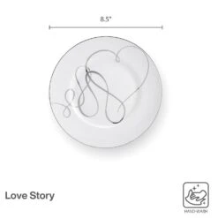 MIKASA Love Story Set Of 4 Salad Plates -Mikasa love story set of 4 salad plates 5293351 4