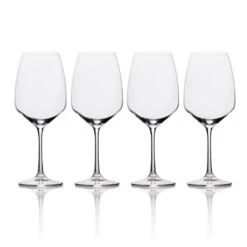 MIKASA Melody Set Of 4 Red Wine Glasses -Mikasa melody set of 4 red wine glasses 5275789 3