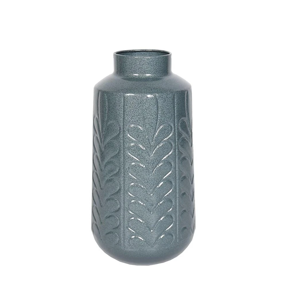 MIKASA Metal Leaf Vase, 15 Inch 1 MIKASA Metal Leaf Vase, 15 Inch