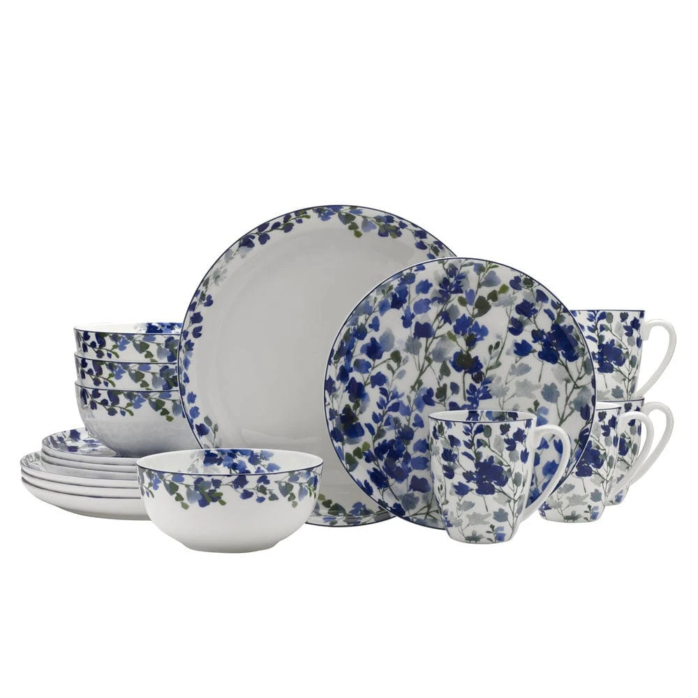MIKASA Milana 16 Piece Dinnerware Set, Service For 4 1 MIKASA Milana 16 Piece Dinnerware Set, Service For 4