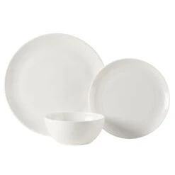 MIKASA Mirabel Vegan Bone 12 Piece Dinnerware Set, Service For 4 -Mikasa mirabel vegan bone 12 piece dinnerware set service for 4 5296864 9