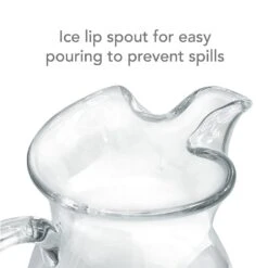 MIKASA Napoli Glass Pitcher -Mikasa napoli glass pitcher 5136551 3