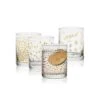 MIKASA Party Set Of 4 Double Old Fashioned Whiskey Glasses