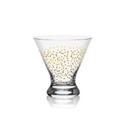 MIKASA Party Set Of 4 Stemless Martini Glasses -Mikasa party set of 4 stemless martini glasses 5294202 5