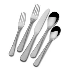 MIKASA Philo Forged 42 Piece Flatware Set, Service For 8