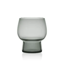 MIKASA Phoebe Smoke Set Of 4 Double Old Fashioned Glasses -Mikasa phoebe smoke set of 4 double old fashioned glasses 5304181 3