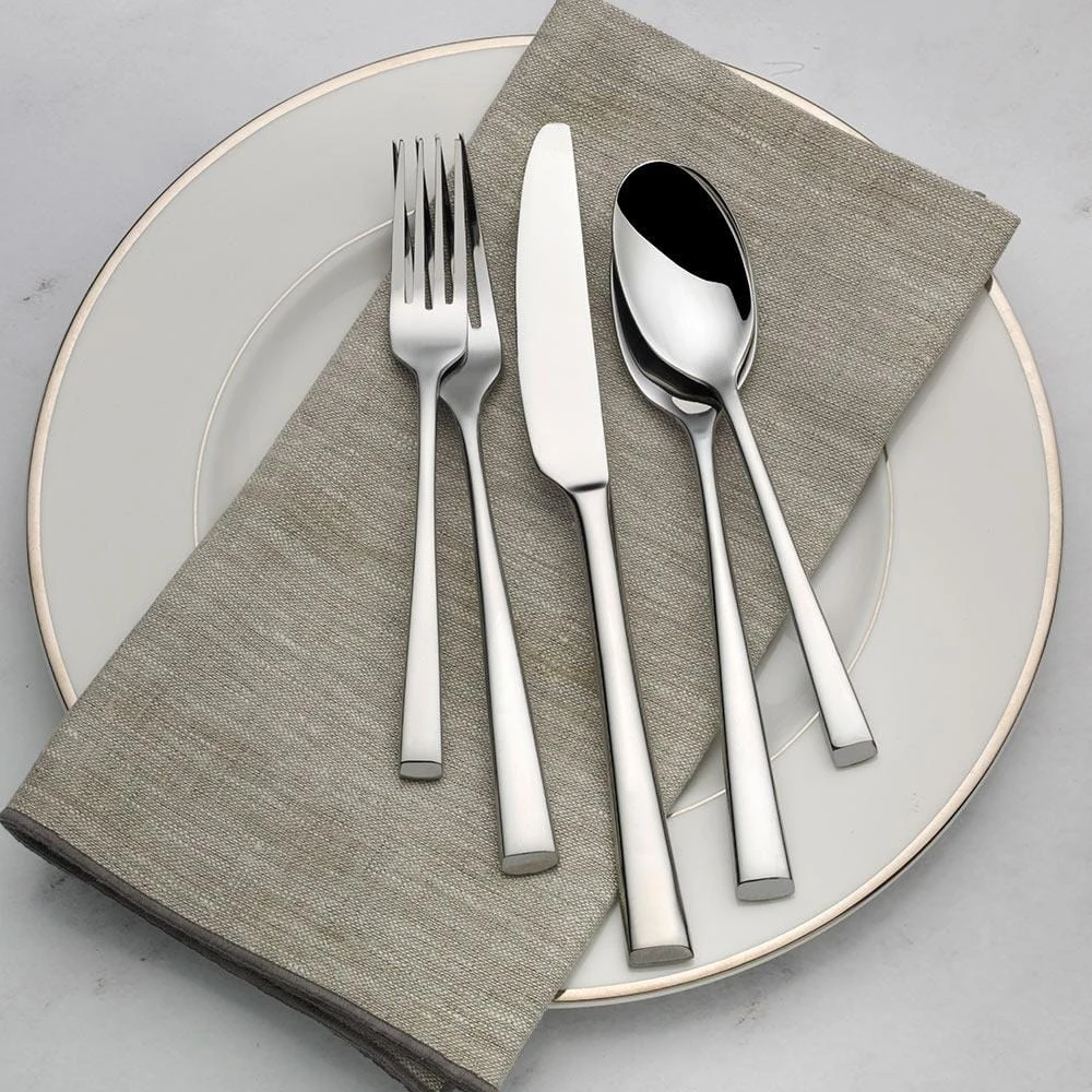 MIKASA Rockford Forged 20 Piece Flatware Set, Service For 4 2 MIKASA Rockford Forged 20 Piece Flatware Set, Service For 4 - Image 2