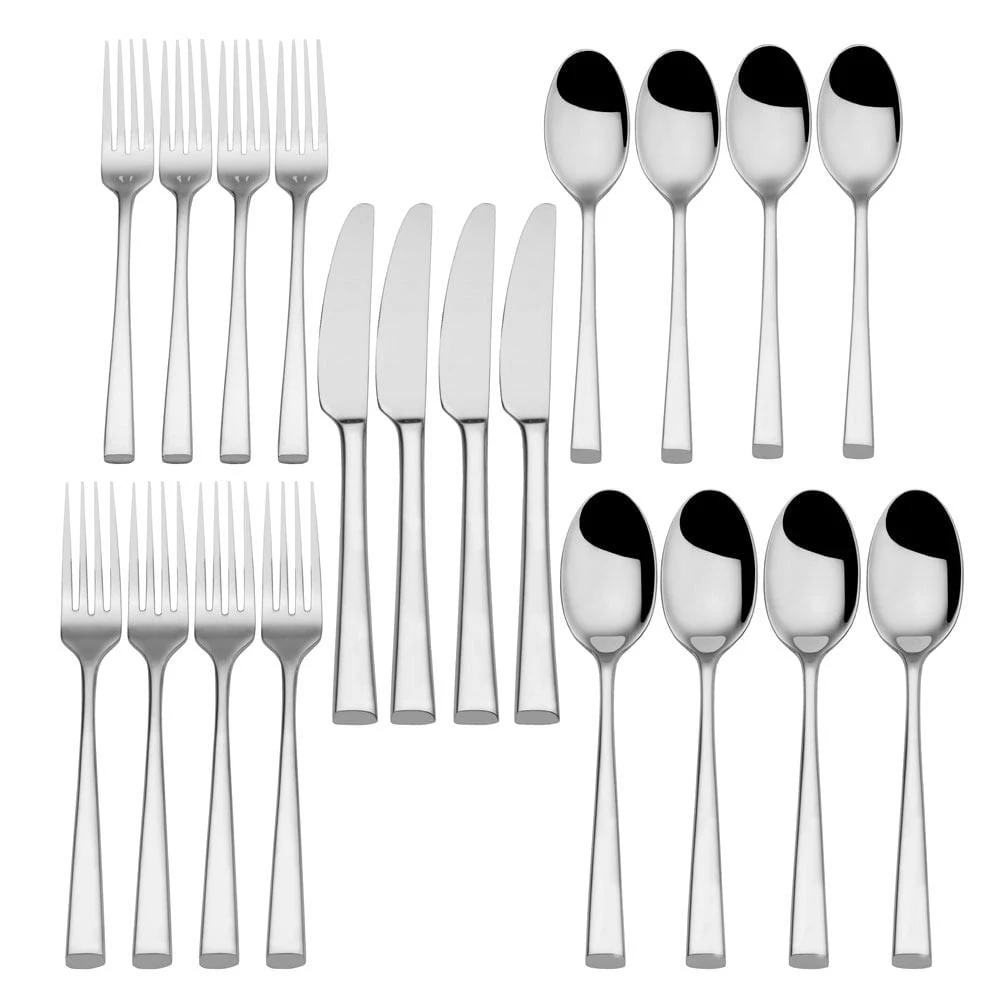 MIKASA Rockford Forged 20 Piece Flatware Set, Service For 4 3 MIKASA Rockford Forged 20 Piece Flatware Set, Service For 4 - Image 3