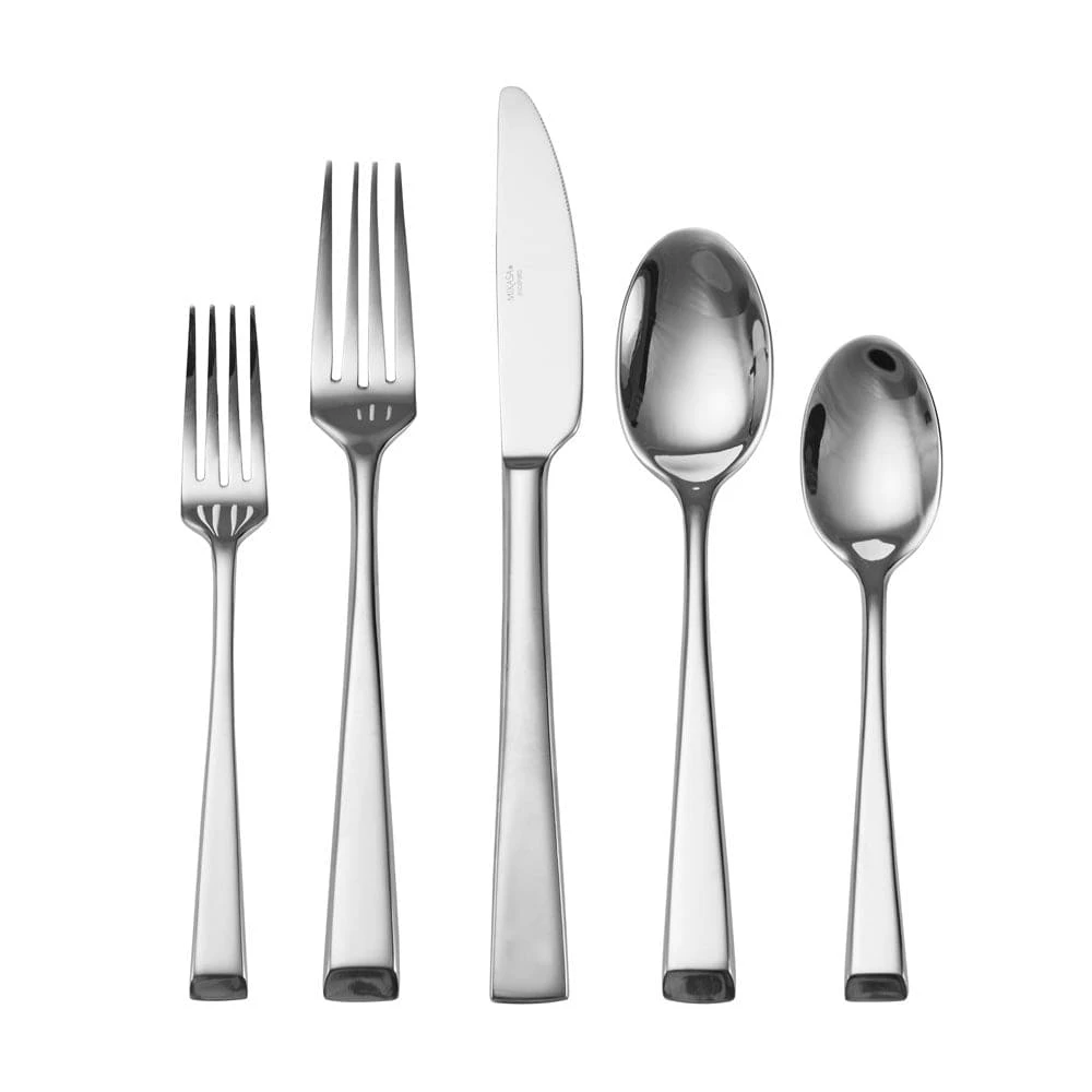 MIKASA Rockford Forged 45 Piece Flatware Set, Service For 8 1 MIKASA Rockford Forged 45 Piece Flatware Set, Service For 8