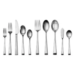 MIKASA Rockford Forged 45 Piece Flatware Set, Service For 8 9 MIKASA Rockford Forged 45 Piece Flatware Set, Service For 8 -Mikasa rockford 45 piece flatware set service for 8 5080993 5