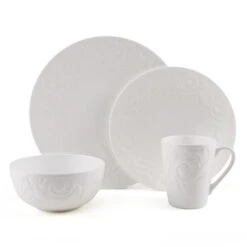 MIKASA Sadie 16 Piece Dinnerware Set, Service For 4 -Mikasa sadie 16 piece dinnerware set service for 4 5281284 9