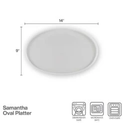 MIKASA Samantha Oval Platter -Mikasa samantha oval platter 5292403 4