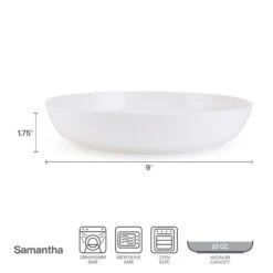 MIKASA Samantha Set Of 4 Pasta Bowls -Mikasa samantha set of 4 pasta bowls 5285426 5