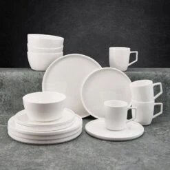 Mikasa -Mikasa sloane 16 piece dinnerware set service for 4 5285389 2