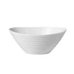MIKASA Swirl Bone Vegetable Bowl And Serve Platter Set -Mikasa swirl bone vegetable bowl and serve platter set 5273657 5