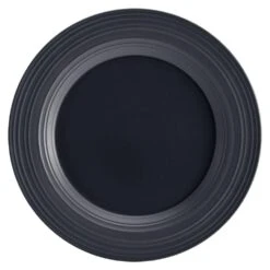 MIKASA Swirl Graphite Round Platter